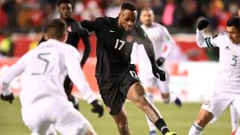 Beşiktaş'ın golcüsü Larin'den Meksika'ya 2 gol